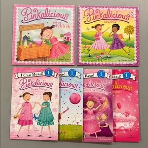 Pinkalicious 6 book bundle
